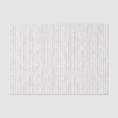 Papier Mousseline Mariage Rayures Blanches Grises (Recto)
