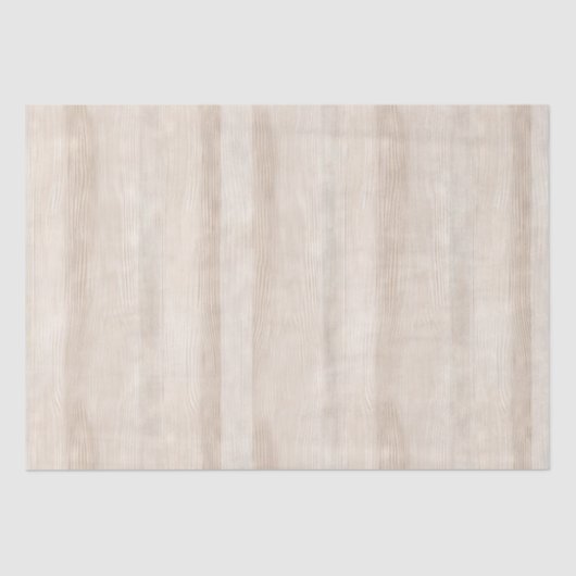 Papier Mousseline Mariage Rustique Faux Crème Blanc Bois (Recto)