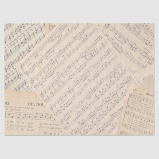 Papier Mousseline Mariage vintage (Recto)