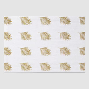 Papier Mousseline Mariages Tropicaux Célébrations Pailletés Or