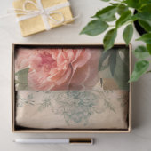 Papier Mousseline Marie Antoinette Floral Ephémère Française Découpa (Cadeau)