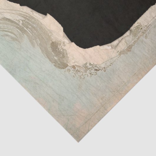 Papier Mousseline Marie Antoinette Français Éphémère Florale Découpa (Détail)