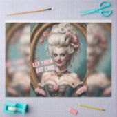 Papier Mousseline Marie Antoinette Les Laisse Manger La Découpage Du (Artisanat)