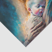 Papier Mousseline Marie et Jésus (Détail)