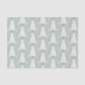 Papier Mousseline Mariée en robe mariage (Recto)