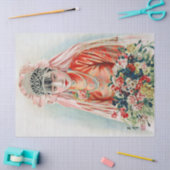 Papier Mousseline Mariée en rouge au Mariage chinois à Shanghai (Artisanat)