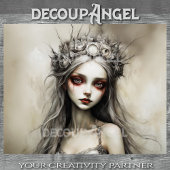 Papier Mousseline Mariée Twilight Christina - Découpage -