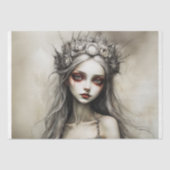 Papier Mousseline Mariée Twilight Christina - Découpage - (Recto)