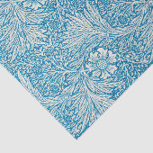Papier Mousseline Marigold Blue White Motif de William Morris (Détail)