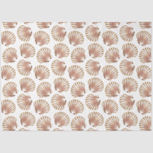 Papier Mousseline Marine Life Series Design 18 Tissu Paper (Recto)
