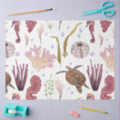 Papier Mousseline Marine Life Series Design 29 Tissue Paper (Artisanat)