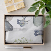 Papier Mousseline Marine Life Series Design 30 Tissus Papier (Cadeau)