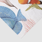 Papier Mousseline Marine Life Series Design 33 Tissue Paper (Détail)