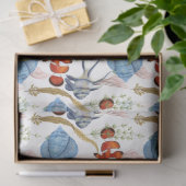Papier Mousseline Marine Life Series Design 8 Tissus papier (Cadeau)