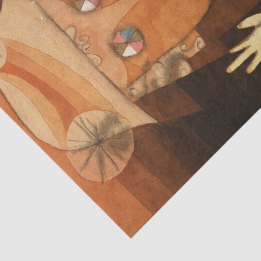 Papier Mousseline Marionnette de Paul Klee (Détail)