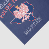 Papier Mousseline Marlin polonais Texan (Détail)