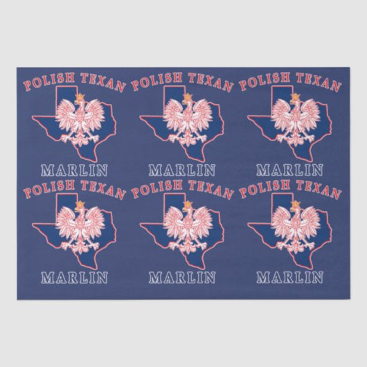 Papier Mousseline Marlin polonais Texan (Recto)
