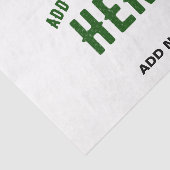 PAPIER MOUSSELINE MARQUE BLANCHE MODERNE ET PERSONNALISABLE VÉRIFIÉE (Détail)