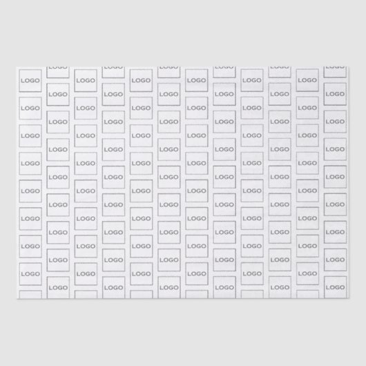 Papier Mousseline Marque de logo professionnel Élégant simple (Recto)