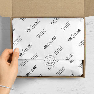 Papier Mousseline Marque Logo de l'entreprise Slogan
