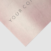 Papier Mousseline Marque Lux Rose Rose Or Blush Metallic Powder (Détail)