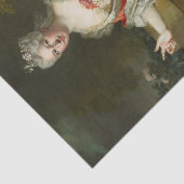 Papier Mousseline Marquise de Fortia par Nicolas de Largiliere (Détail)