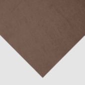 Papier Mousseline Marron Chocolat Moderne Uni (Détail)