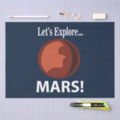 Papier Mousseline Mars Explorons Mars (Artisanat)