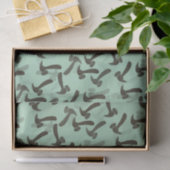 Papier Mousseline Marteau Mancave Vert (Cadeau)