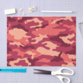 PAPIER MOUSSELINE MARTIAN DESERT CAMO / CAMOUFLAGE DAZZLE MOTIF (Artisanat)