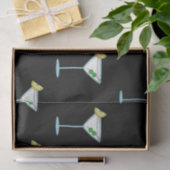 Papier Mousseline Martini Amateurs De Cocktail Bar De Verre Alcool (Cadeau)