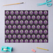 Papier Mousseline Martini de la Sorcière Violette (Artisanat)