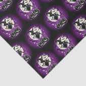 Papier Mousseline Martini de la Sorcière Violette (Détail)