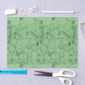 Papier Mousseline Martyre de saint Sébastien (Artisanat)