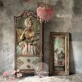 Papier Mousseline Mary Antoinette Delectable, Portrait & Floral