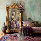 Papier Mousseline Mary Antoinette Era Robe Bouffante à la française