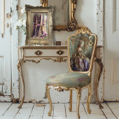 Papier Mousseline Mary Antoinette Era Robe Bouffante à la française