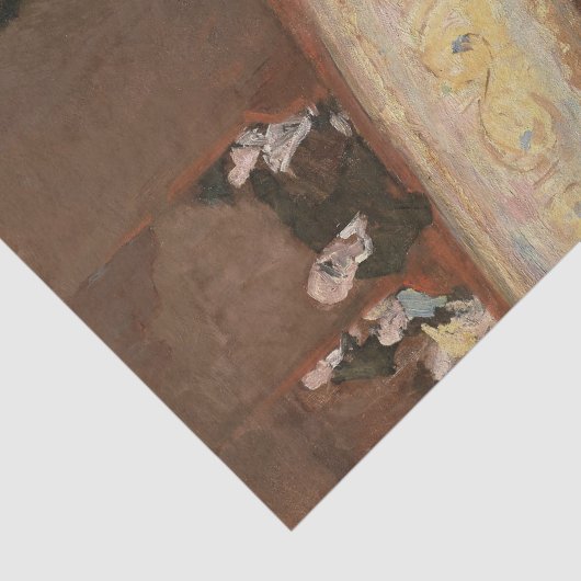 Papier Mousseline Mary Cassatt - Dans le loge (Détail)