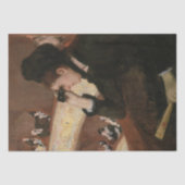 Papier Mousseline Mary Cassatt - Dans le loge (Recto)