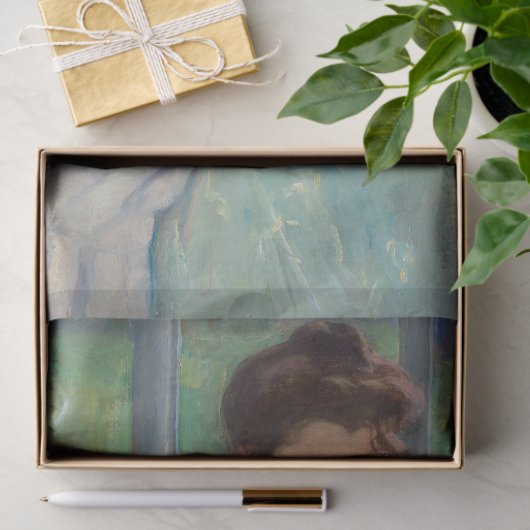 Papier Mousseline Mary Cassatt - Jeune mère coudre (Cadeau)