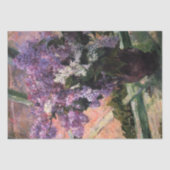 Papier Mousseline Mary Cassatt - Lilacs dans une fenêtre (Recto)