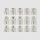 Papier Mousseline Mary dans la grotte (Recto)