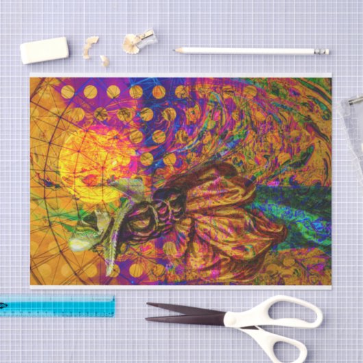 Papier Mousseline Mascarade (Artisanat)