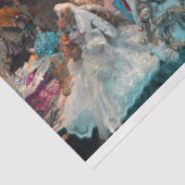 Papier Mousseline Mascarade Mascarnaval Masque Costume 15 Découpage (Détail)