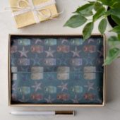 Papier Mousseline Mason Jars et Bohemian Stars Motif (Cadeau)