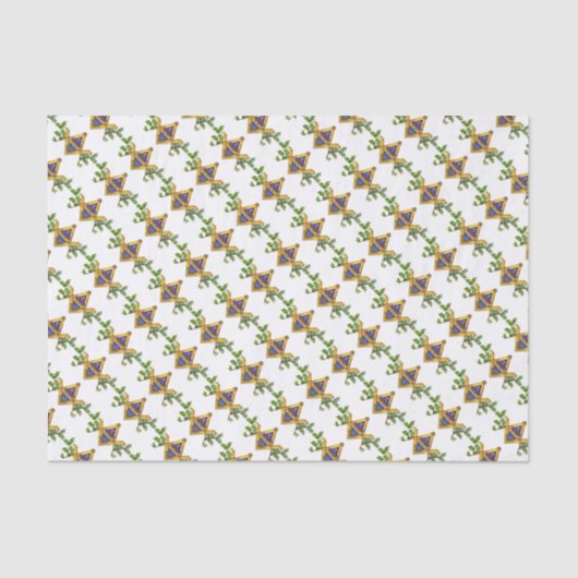 Papier Mousseline Masonic Life (Cosmos) (Recto)