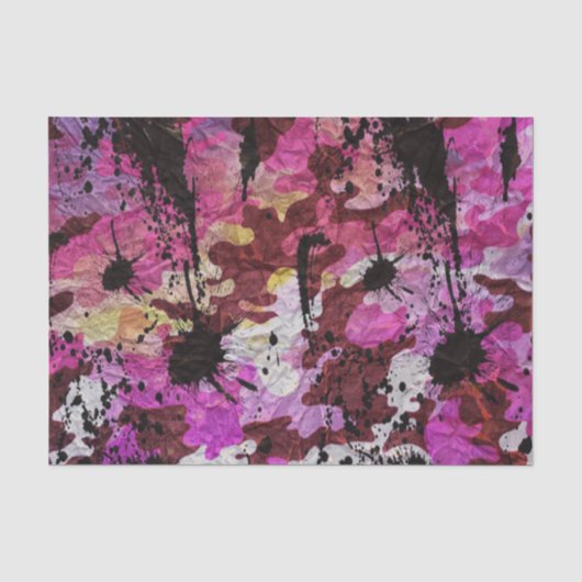 Papier Mousseline Masque cadeau Camo (Recto)