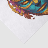 Papier Mousseline Masque de silence (Détail)