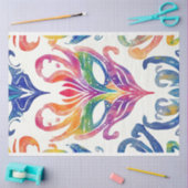 Papier Mousseline Masque Mardi Gras Découpage (Artisanat)