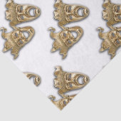 Papier Mousseline Masques de théâtre comique et de tragédie (Détail)